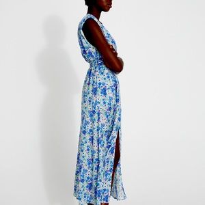 Midi floral dress